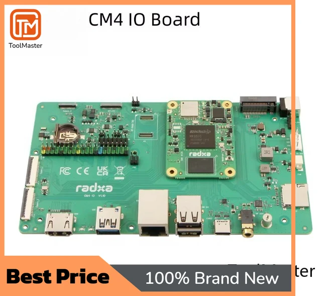 

【Hot Sale】Radxa CM4 IO Board – Baseboard, Evaluation Board, IO Expansion Board For Radxa CM4 Module