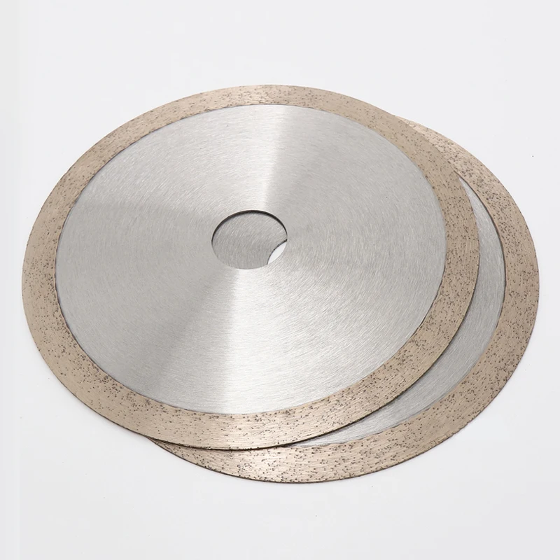 Imagem -02 - Circular do Diamante Viu a Lâmina Disco do Mandril do Corte Nenhum Dente Jade Ágata Vidro Gemas Ferramentas de Lustro de Pedra 100500 mm 420 1pc a