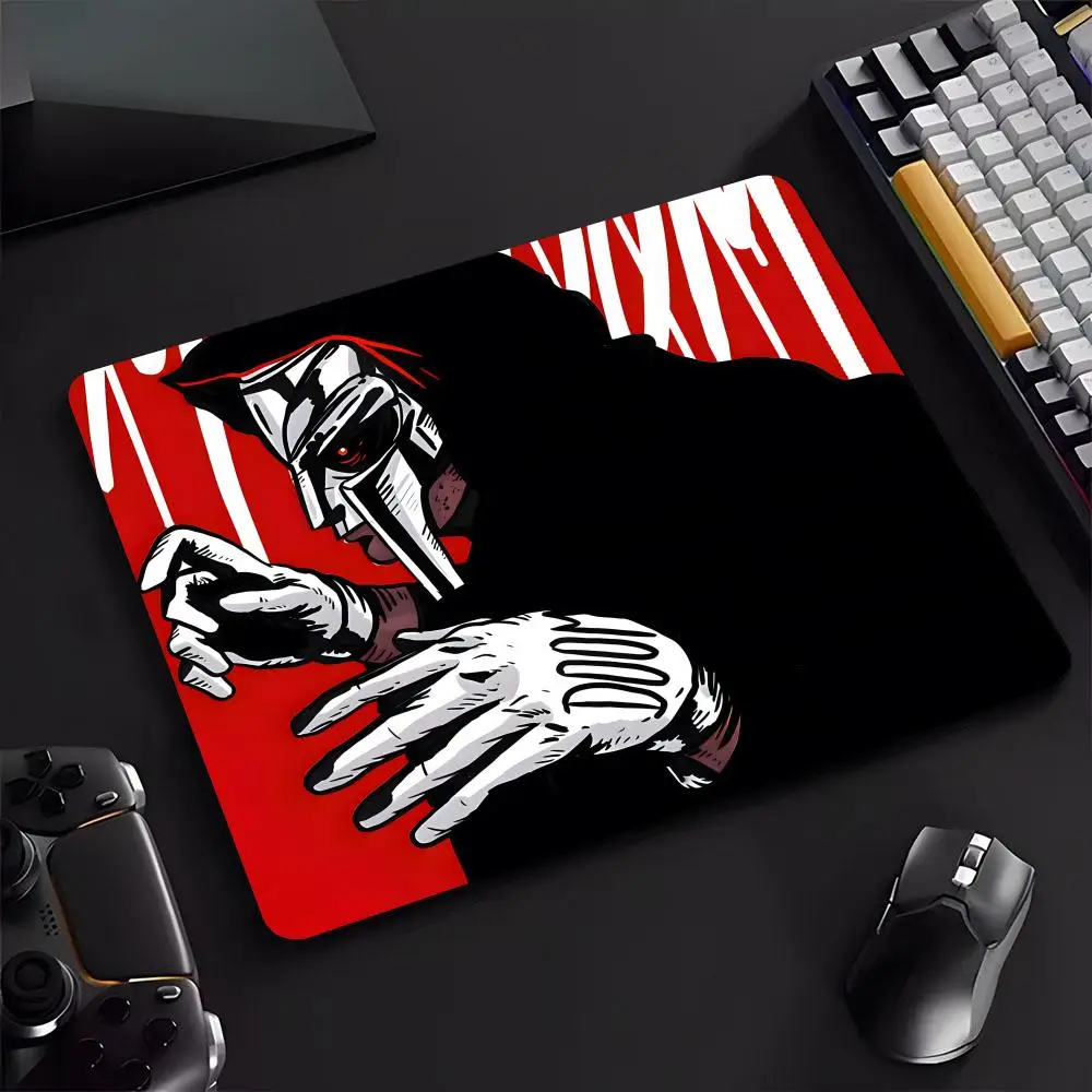 Retro MF Doom Posters Doomsday Kraft Mouse Pad  e-sports universal desktop laptop simple office rubber small non-slip pad