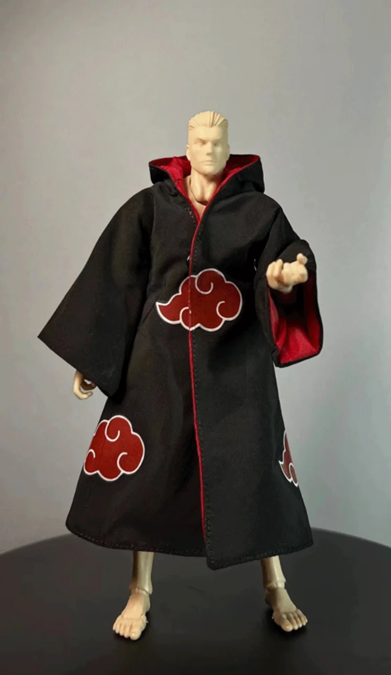 1/12 Man Soldier Clothes Coat Robe Model for 6'' Romankey Figure