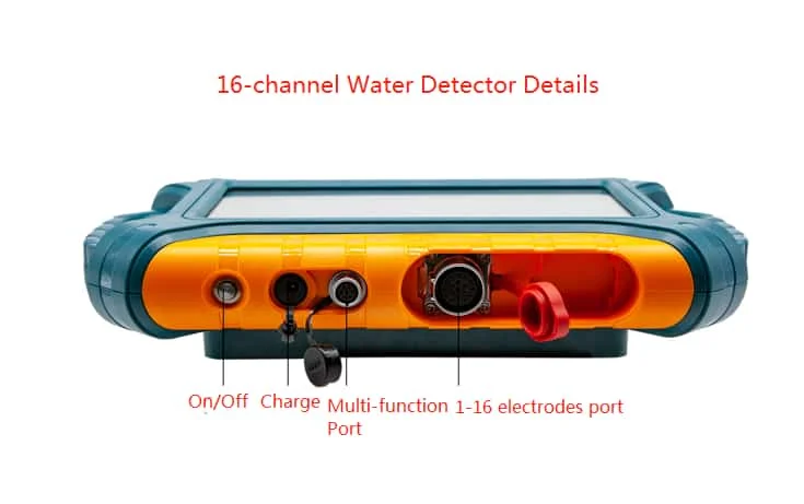 ADMT-1200SX-16D 16 MultiChannel 100M-1200M Depth 3D Touch Screen Deep Underground Water Detector / Fresh Water Detector