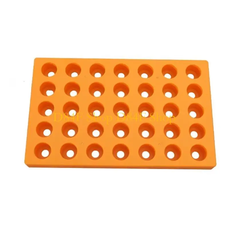D84F Storage Box Container Tray Holder for Drill Bit Collet Tool Accessories 35/60/ Multi Holes