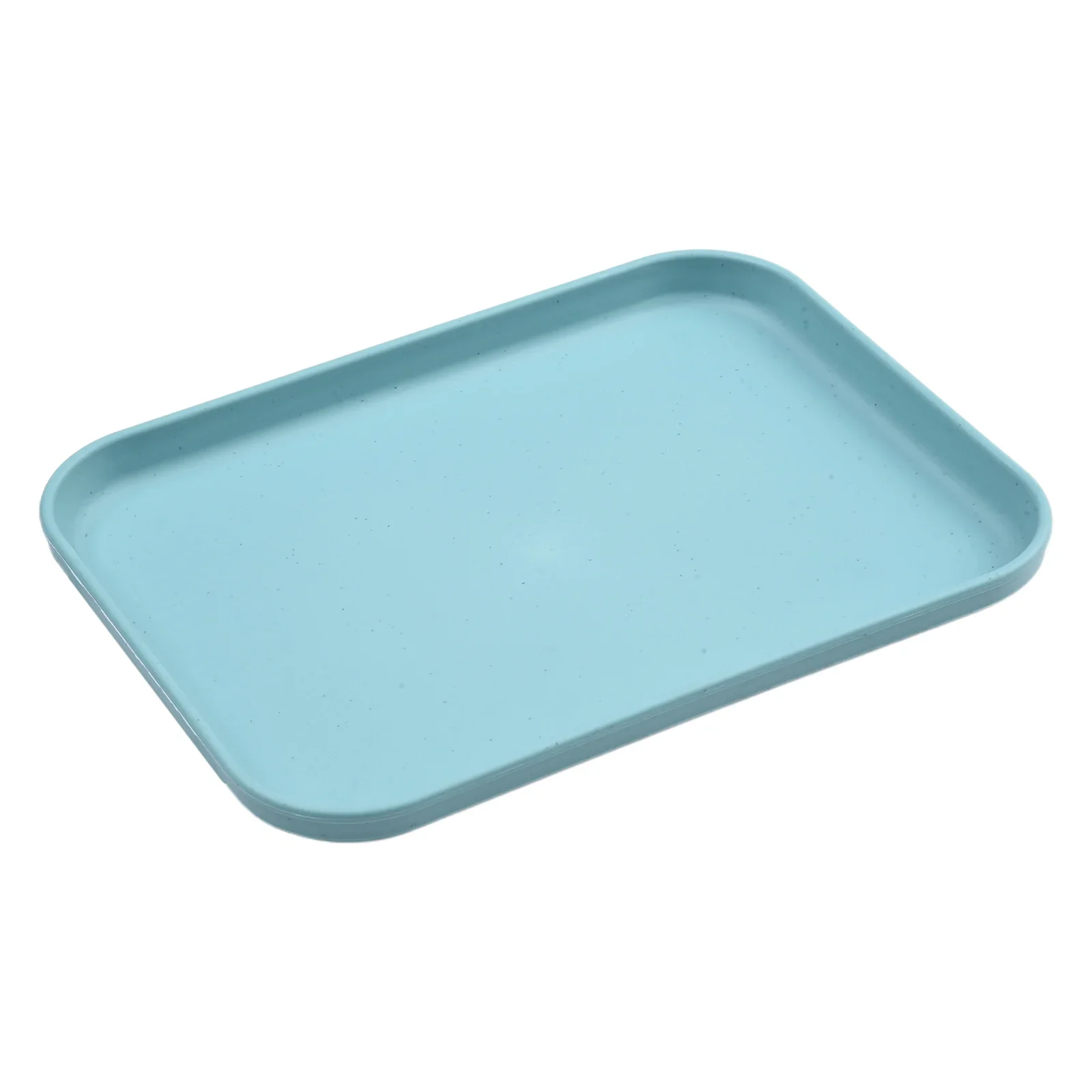 

Nordic Plastic Food Tray Fruit Food Bread Pan Dessert Cake Plate Home Rectangular Storage Tray Anti Slip Serving Display Tray