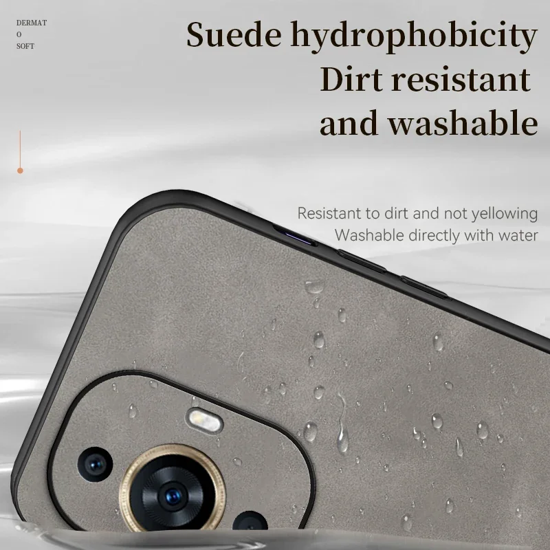 Luxury Imitation Leather Phone Case for Huawei Nova 10 Pro 10 SE Cases with Holder Soft Back Cover Cases for Nova 11 Pro 11i