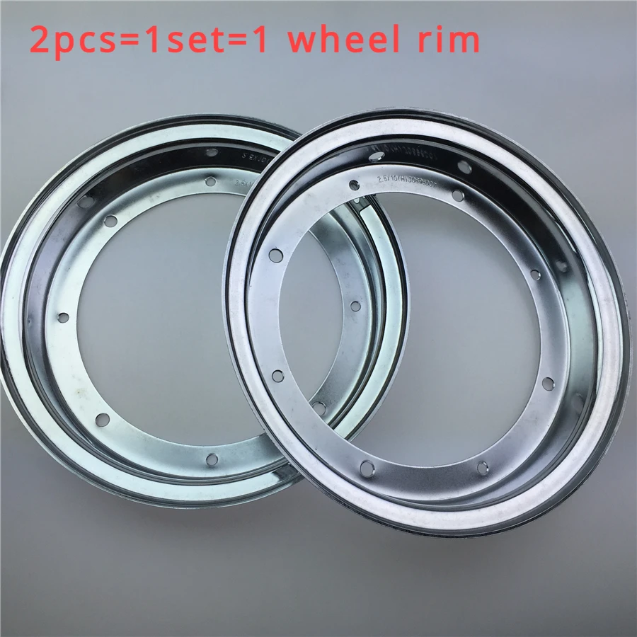 For DAX Giraffe Motorcycle Accessories Electric Car Accessories 2.5J Split Rim Tire 2pcs=1set=1 Wheel Rim