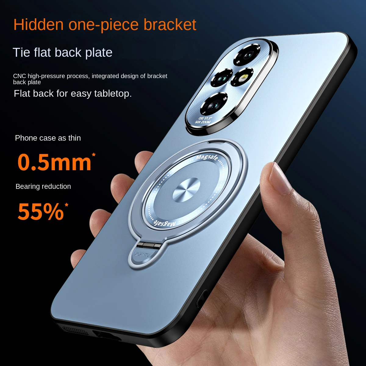 

Беспроводная зарядка для объектива Honor 200 300 Pro, полный защитный мягкий силиконовый чехол, металлический держатель, кронштейн, чехол для телефона