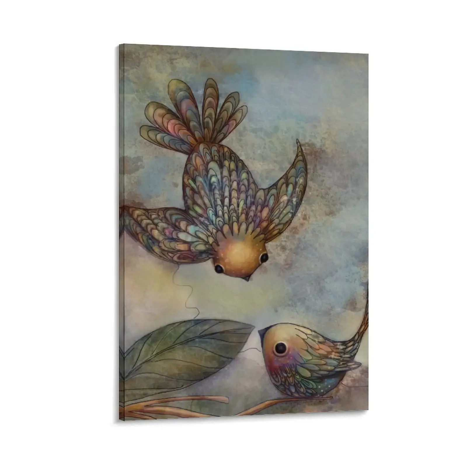 

Birds of Paradise Canvas Painting posters decorative items for home house decoration