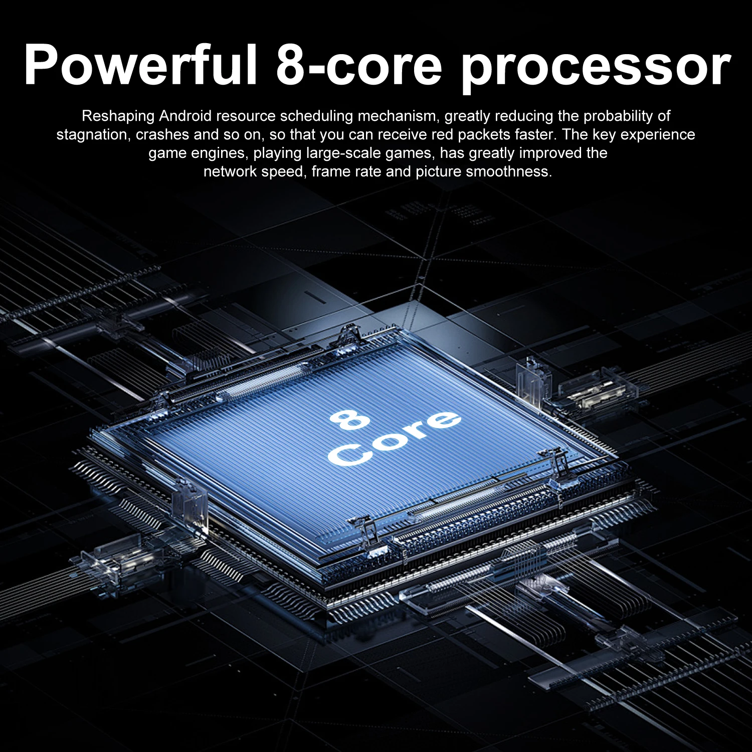 IVMI Global A57 Smartphone 6.65 Inch 4GB+64GB Android 12 Mobile Phone, 8+16MP Pixel Camera, Face ID, 4G Network, Support Google