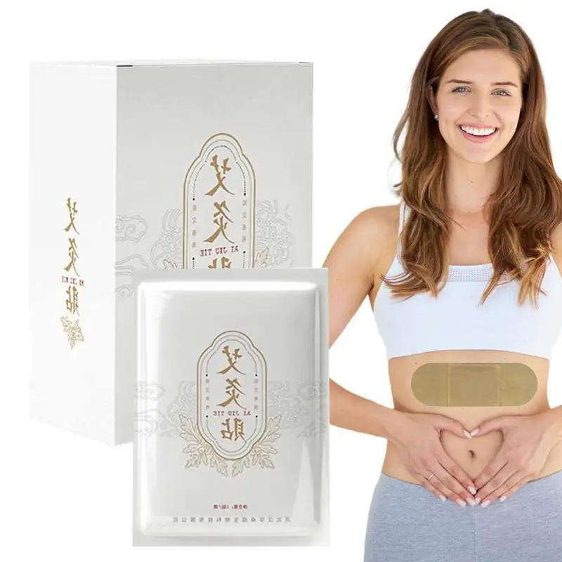

Пластырь для шеи Moxibustion, 10 шт., Бездымная полукруглая САМОНАГРЕВАЮЩАЯСЯ полынья, пластырь на колено Artemisia Mugwort Moxa, прокладки для ног