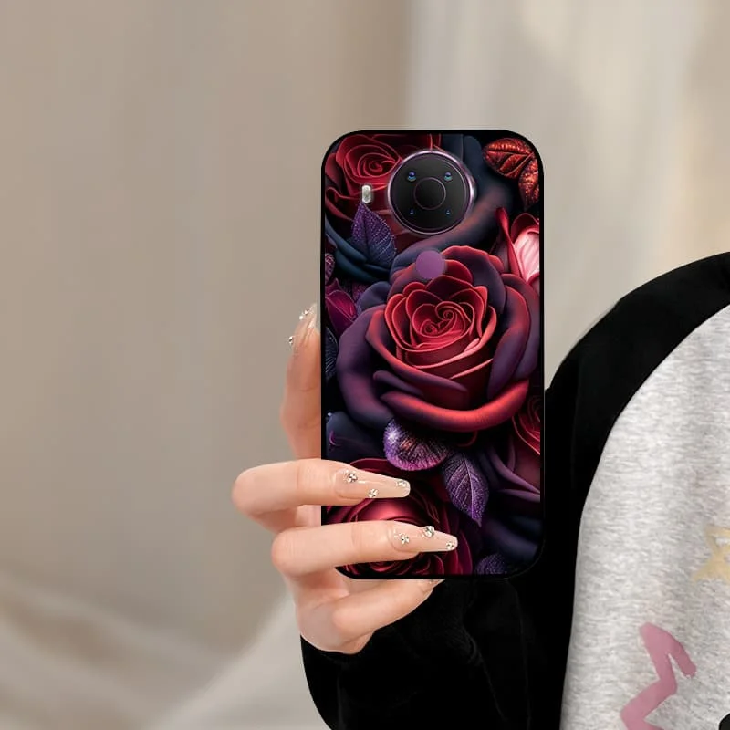 لنوكيا 5.4 حافظة لينة سوداء سيليكون الهاتف الغطاء الخلفي لنوكيا 5.4 حافظة Nokia5.4 TA-1333 TA-1340 TA-1337 TA-1328 TA-1325 Cat