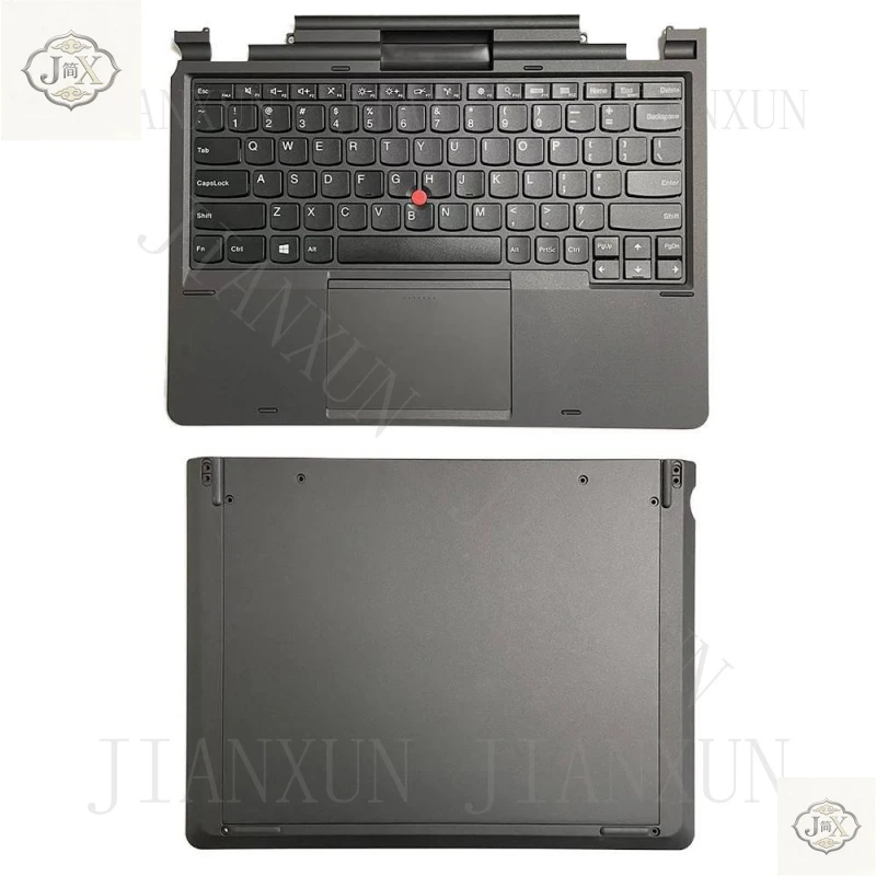 Full Keyboard Base Assembly For Lenovo ThinkPad X1 Helix Gen1 Palmrest Keyboard Bottom Case 04X0520