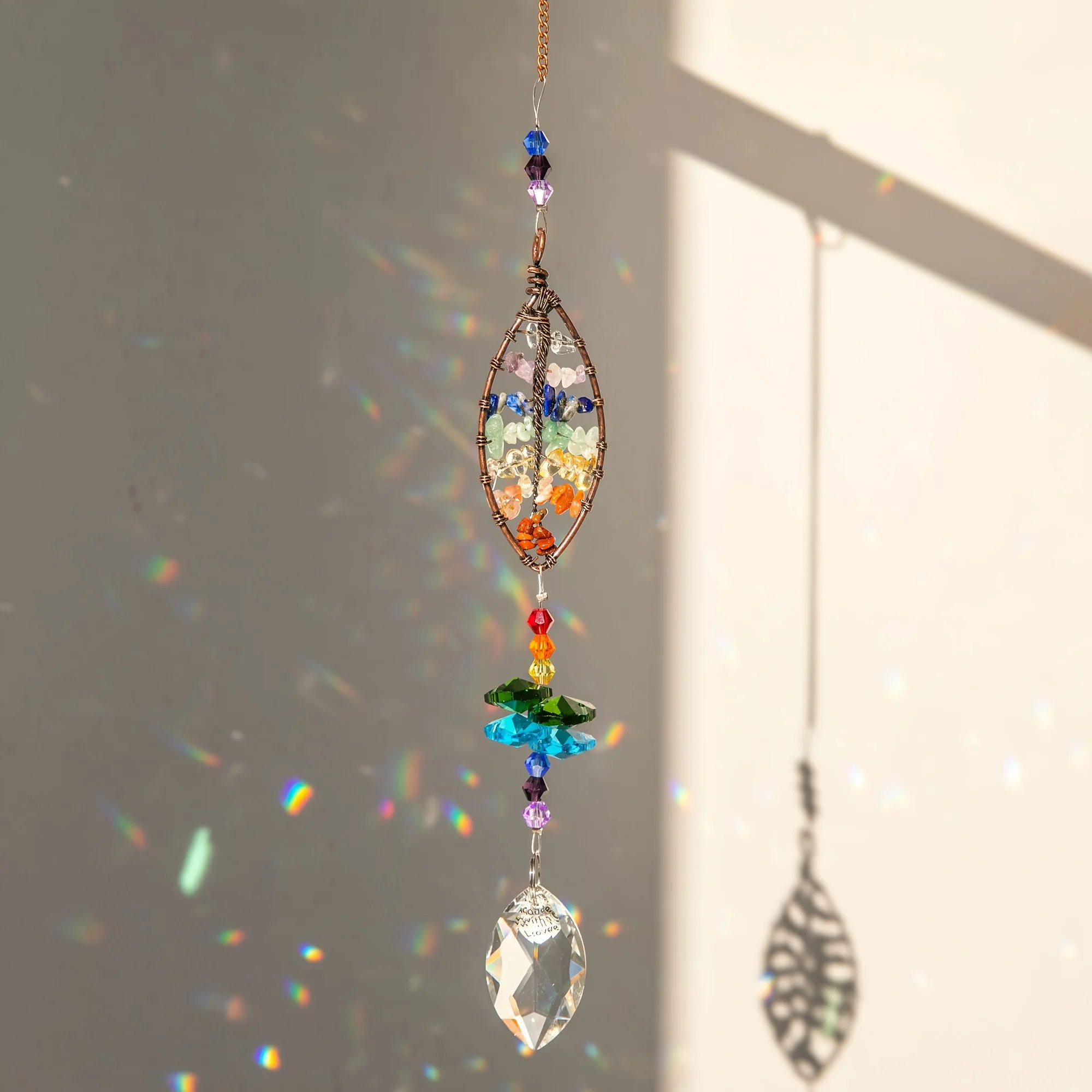 1 piece of Life Tree Sun Catchers Rainbow Makers hanging window decorations for home decor