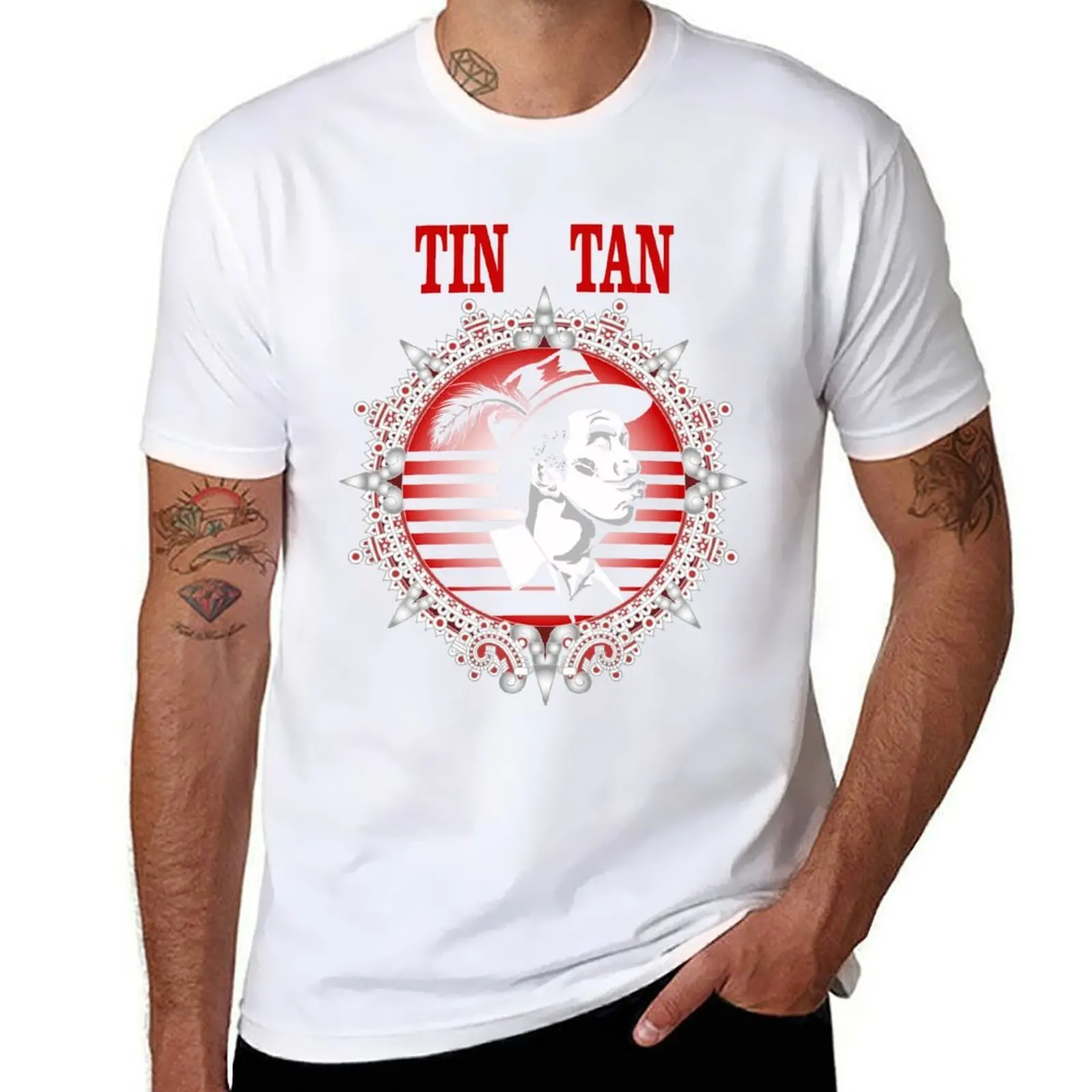 

TIN TAN T-Shirt t shirts for man graphic vintage cotton t shirt man T-Shirt