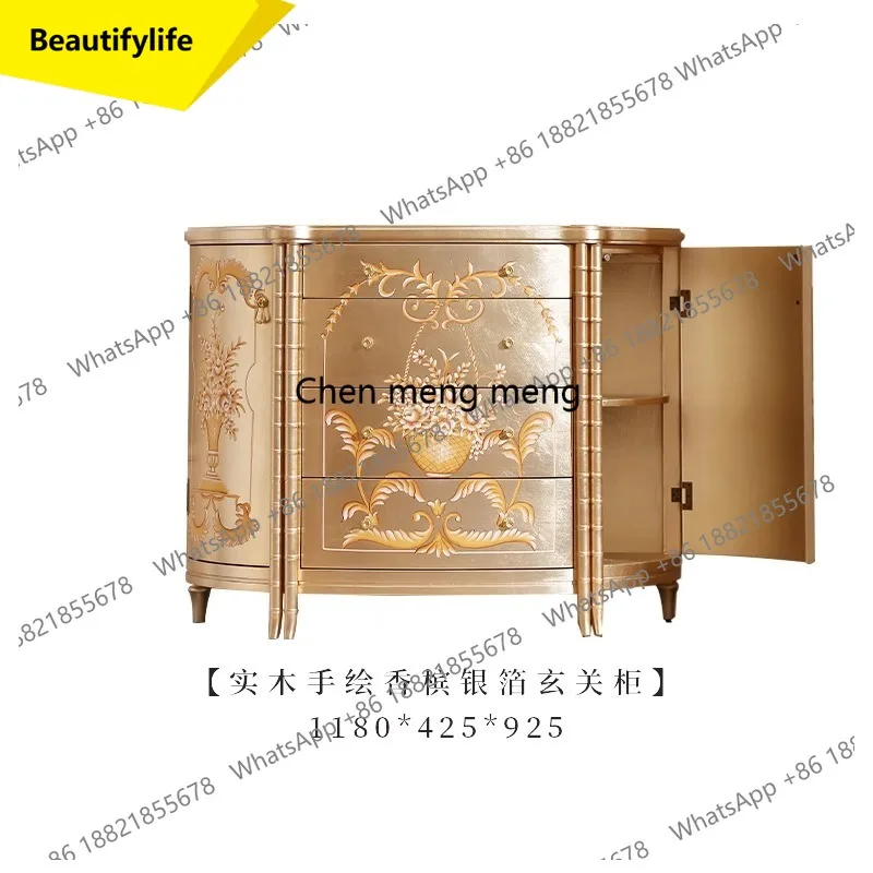 

A38 прихожая, украшение для гостиной, шкаф для прихожей, встроенный у стены, ретро-стиль, креативность