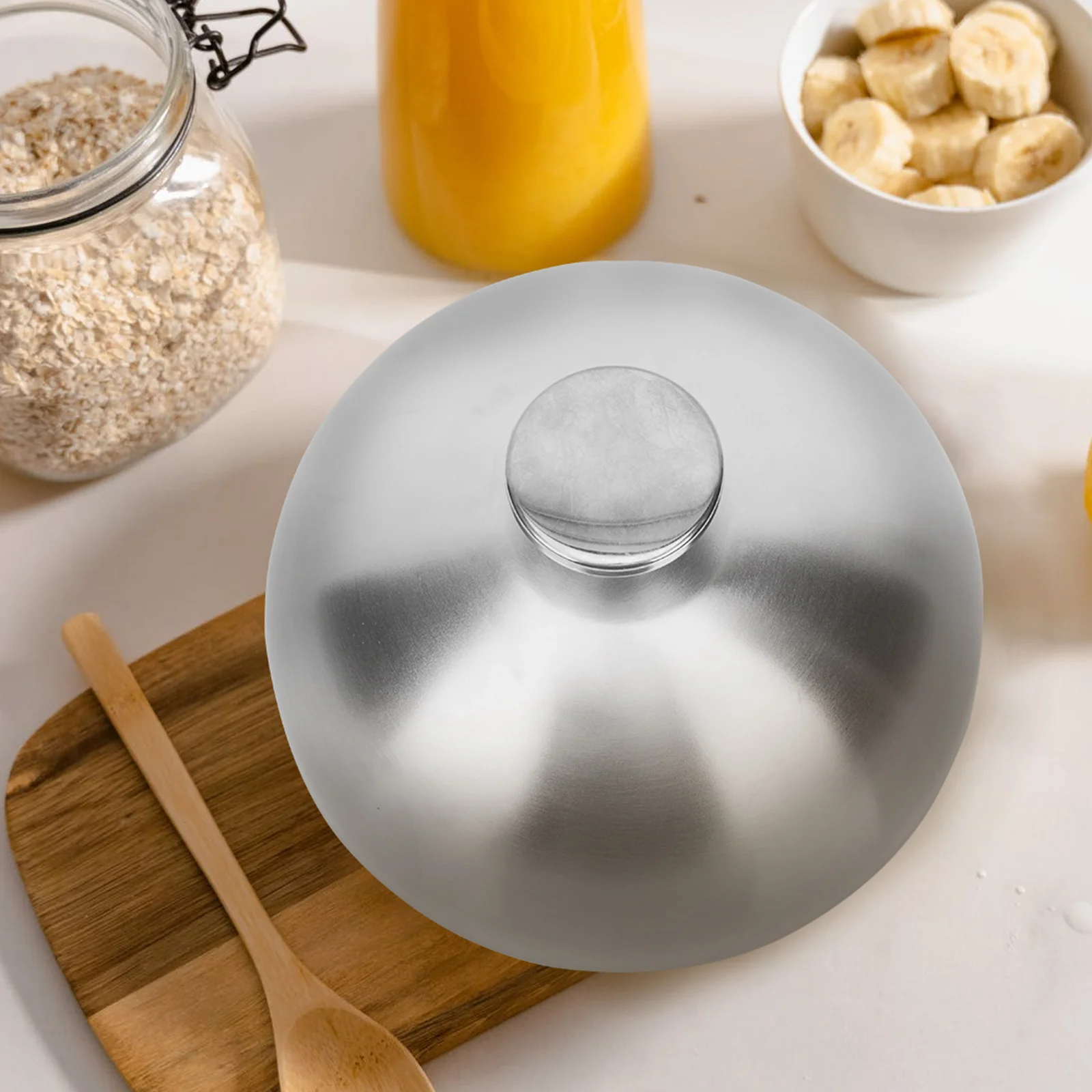 

Oil-proof Vegetable Cover Food Lid Practical Dome Steaming Splatter Guard Cheese Plate