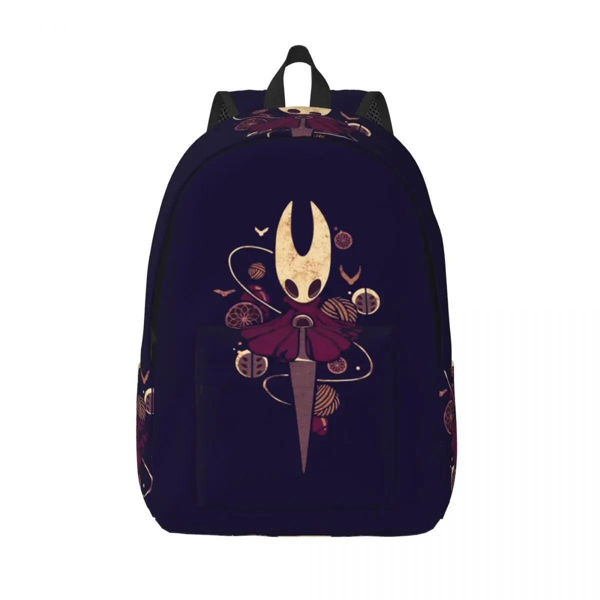 Hollow Knight Student Backpack School Bag Hiking Travel Daypack for Boys Girls Bookbag Shoulder Bags