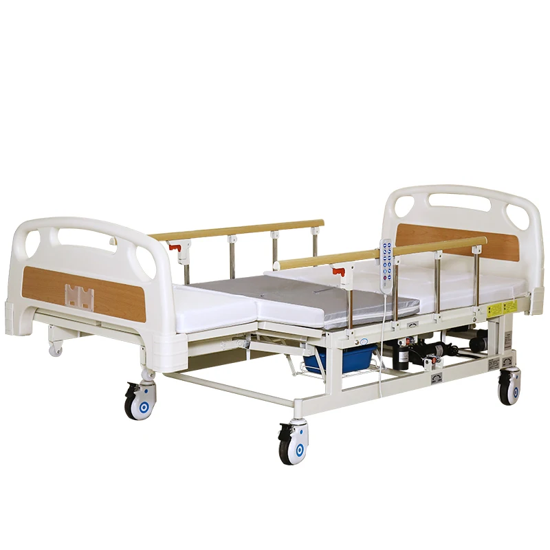 بيع المصنع مباشرة متعدد الوظائف للعناية المنزلية سرير المريض وظيفة الدوران الجانبي استخدام ABS الصلب