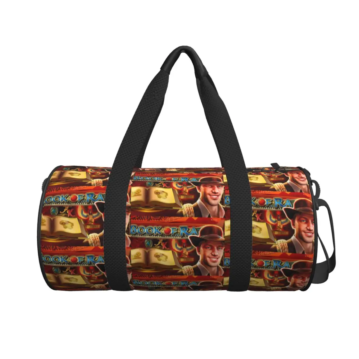 

Book Of Ra Large Duffle Gym Bag Waterproof Duffle Travel Bags Handbags Fitness bag