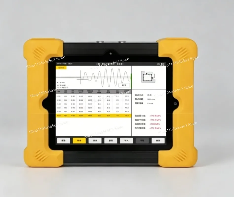 HC-U81 Concrete Ultrasonic Tester – Non-Destructive Strength & Defect Analyzer, Crack Width/Depth Measurement for Construction