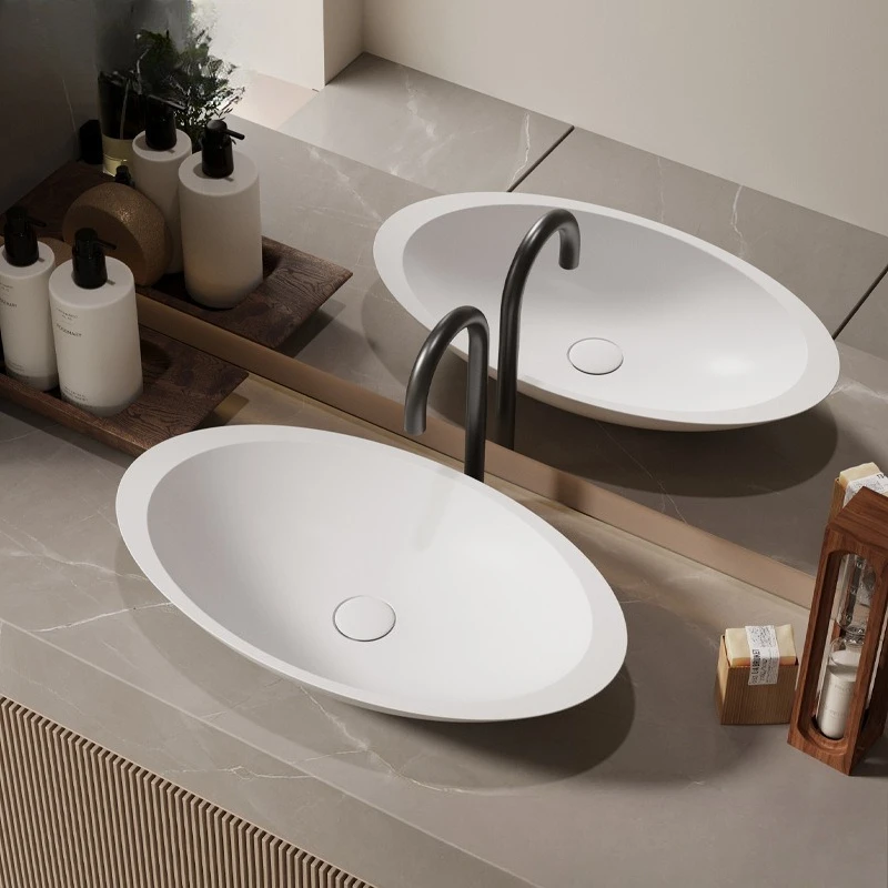 Kunststein, integriert, Waschbecken, Badezimmer, Toilette, Haushalt