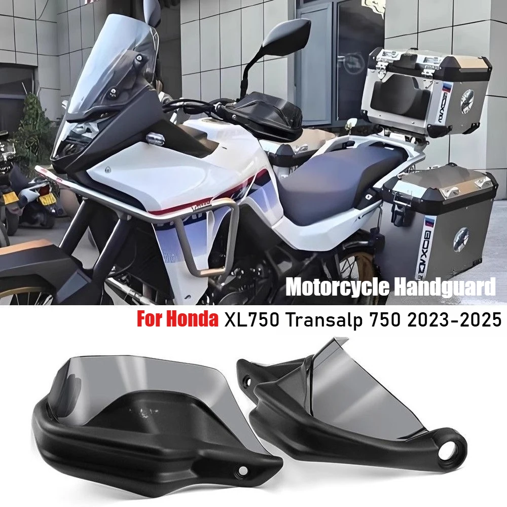 

For Honda Transalp XL750 Transalp 750 2023- Motorcycle Handguard Handlebar Windshield Hand Guard Brake Clutch Lever Protection