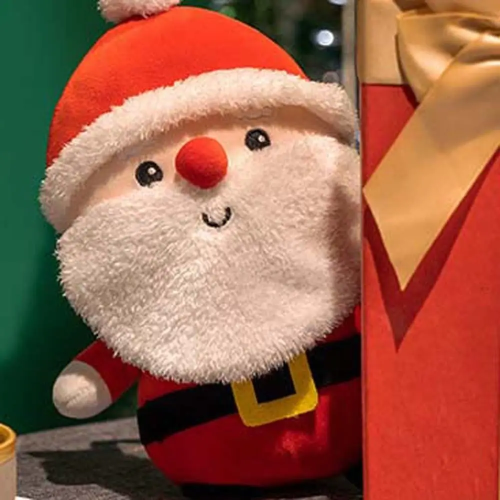 Ornamenten Kussen Rugbank Kussen Pluche Kussen Kerst Elanden Knuffel Herten Pluche Pop Dierenpop Kerstman Knuffel