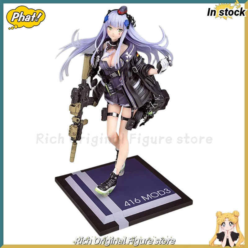 

【В наличии】Оригинальная шляпа! Girls Frontline HK416 MOD3 Seriously Injured Ver. 1/7 масштаб куклы аниме модель игрушка статуя