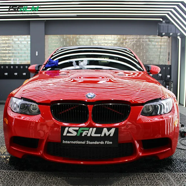 ISF Brand TOP8 Transparent Car Paint Protection Film Glossy Protection Film anti scratch paint protection film tpu ppf