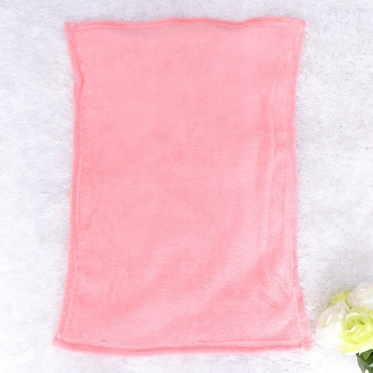 Light Purple Premium Flannel Pet Blanket Extra Warm Lightweight Cozy Dog Cat Bed Towel for All Seasons Solid Color Fleece