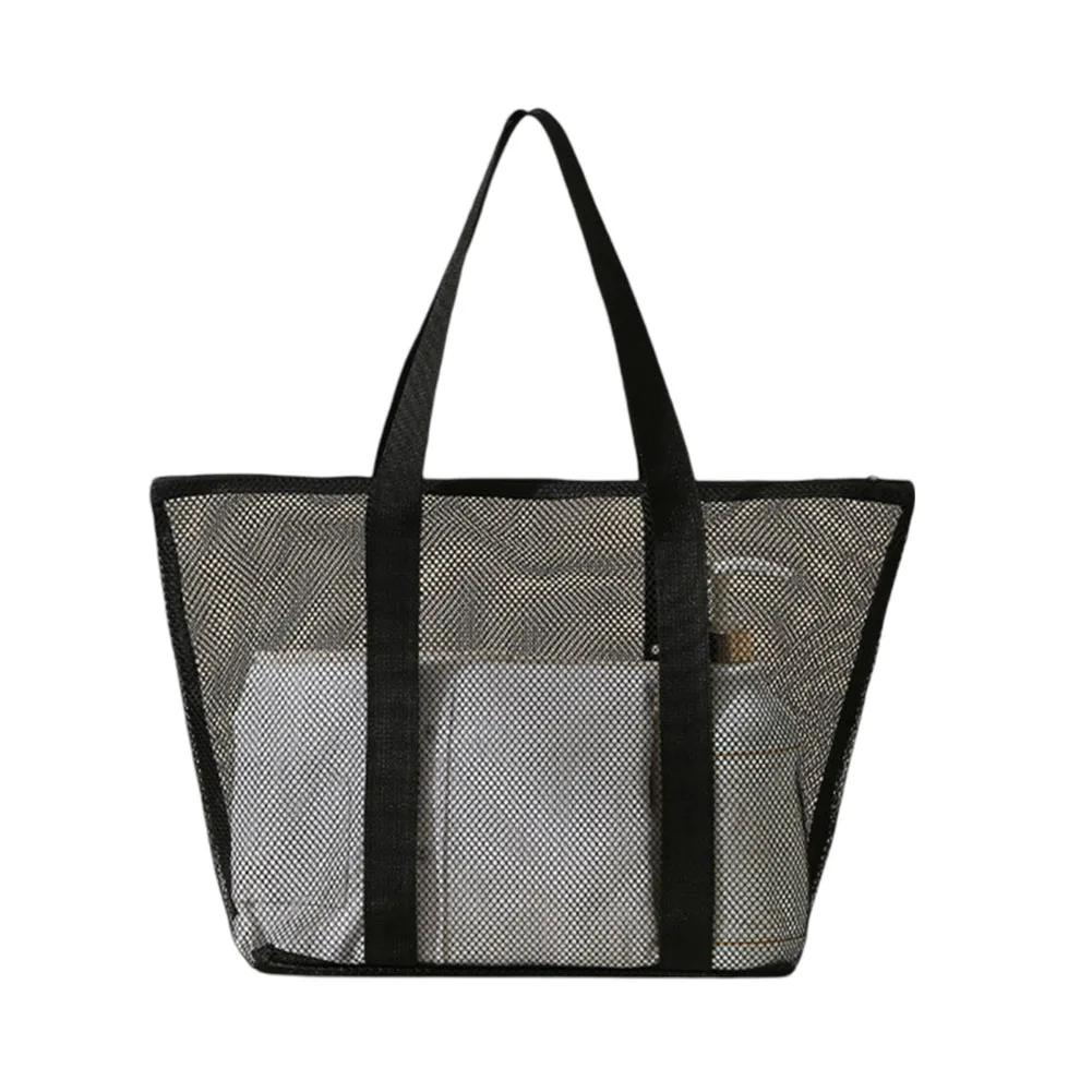 Note Reinforced Handle Hanging Shower Toiletry Bag Quick Dry Nylon Portable Storage Bag Quick Dry Reinforced Handle