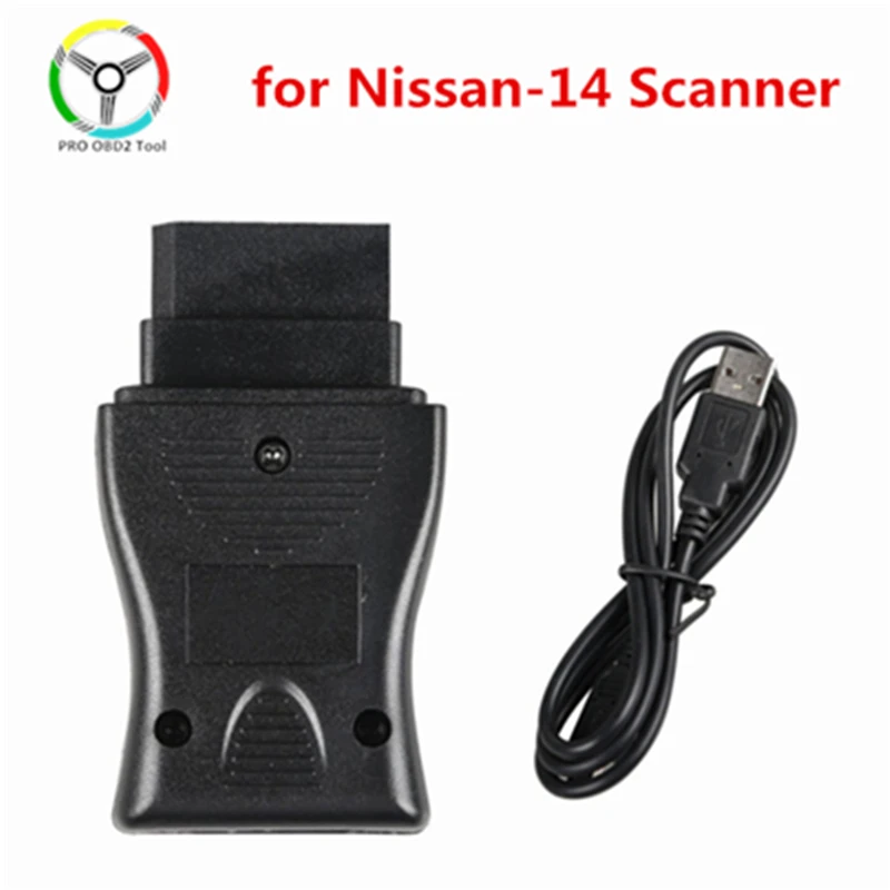 14 Pin for Nissan Consult Interface 14Pin USB Car Diagnostic OBD Fault Code Cable Tool for Consult 14 scanner Connector Adapter