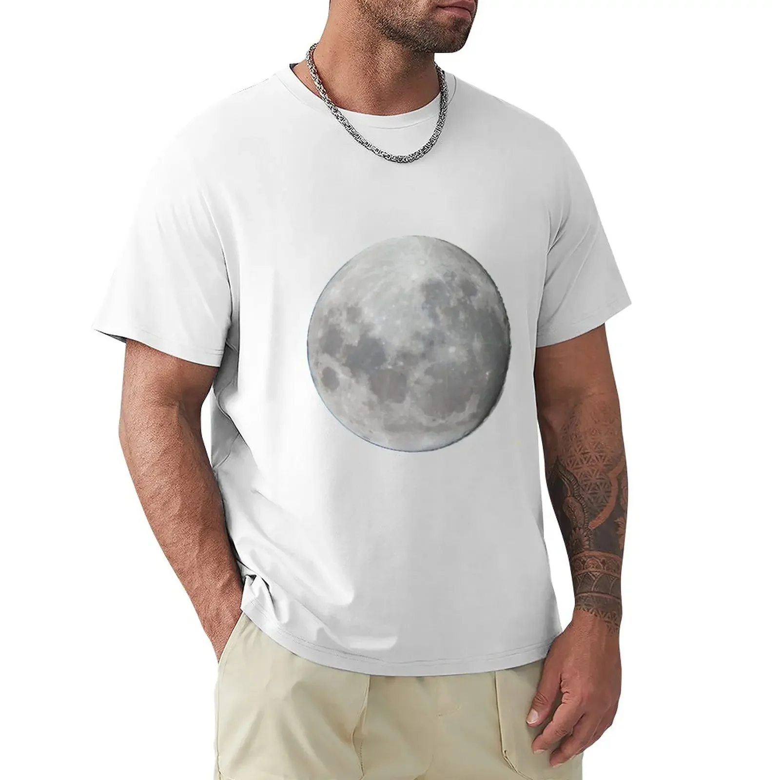 Moon Waxing Gibbous, 98% Illuminated T-Shirt plus sizes oversizeds cute clothes t shirts for men pack