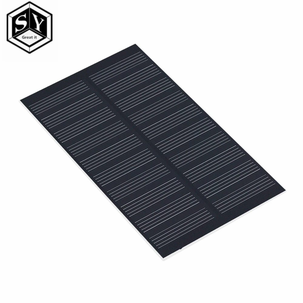 smart electronics Solar Panel 1W 5V electronic DIY Small Solar Panel for Cellular Phone Charger Home Light Toy etc Solar Cell