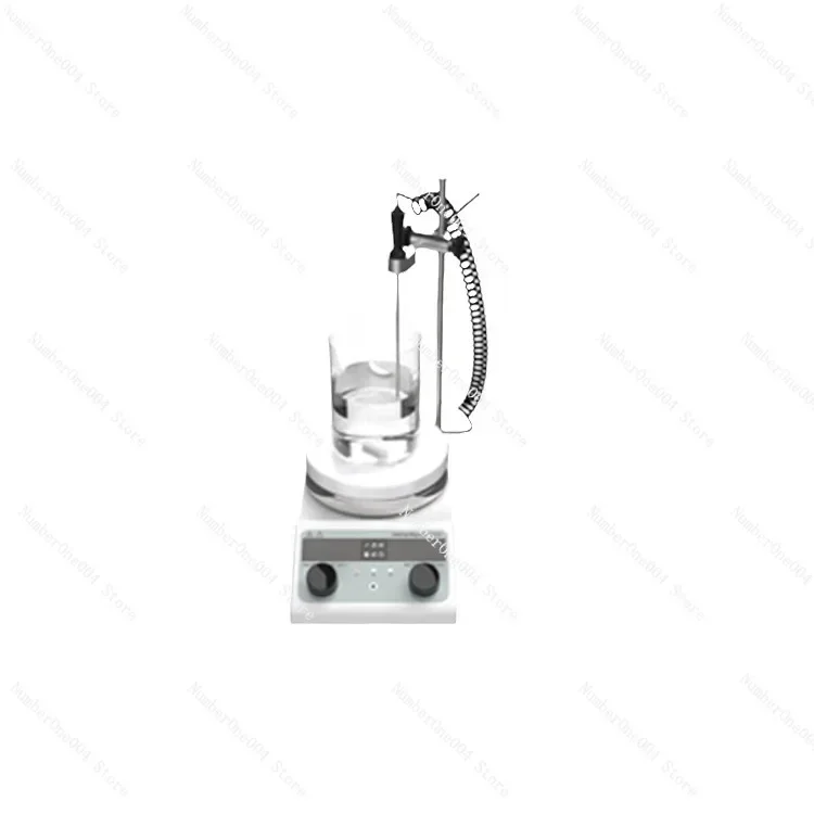 Digital Constant Temperature Heating Magnetic Stirrer Double Digital Display Laboratory Liquid Mixer Paint Mixer Heating Stir