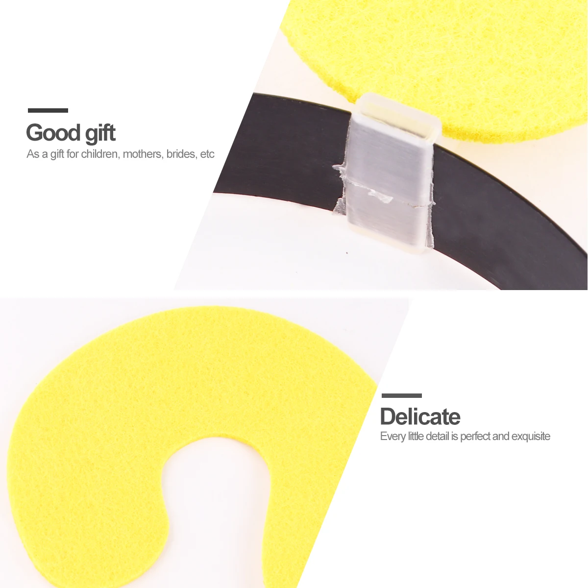 

2Pcs Adorable Question Mark Headdress Unique Design for Performances Parties Funny Hair Band Fashion Headband Funny Headdress