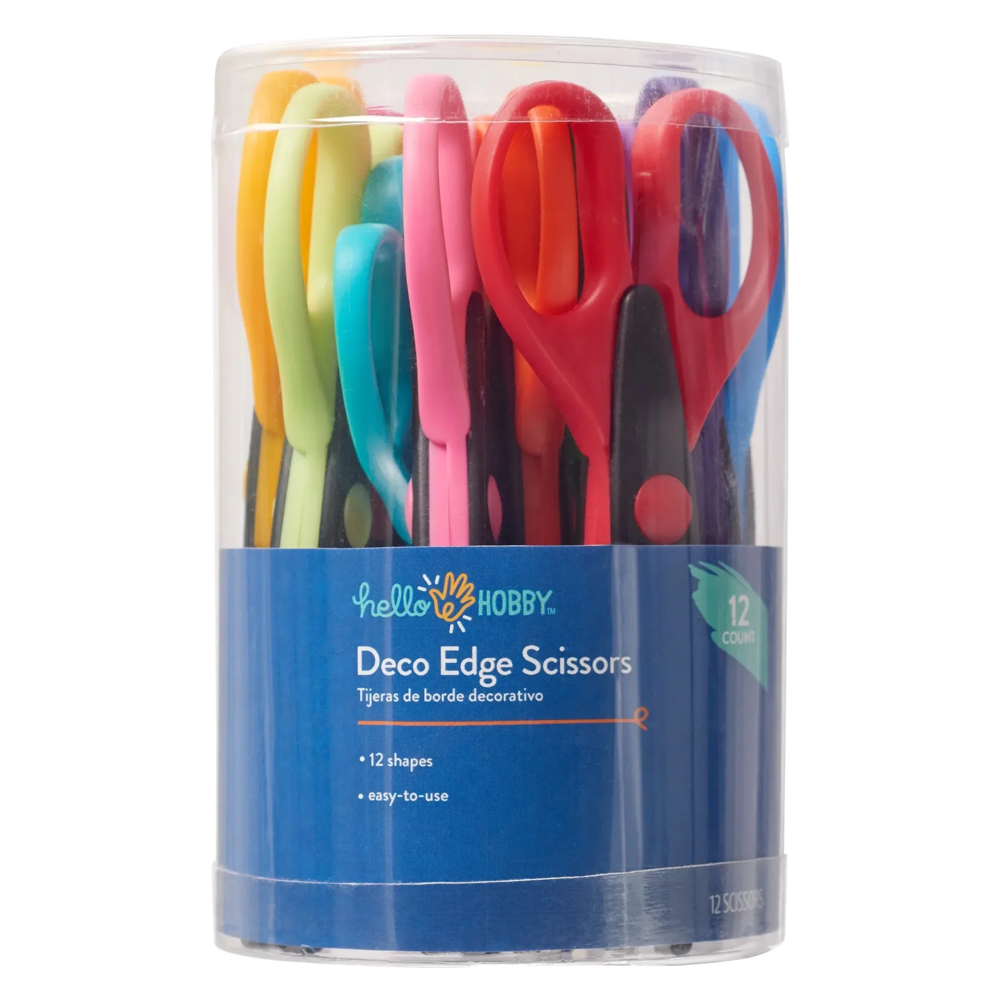 

Hello Hobby 6.5" Decorative Edge Scissors, 12 Pieces scissors scissors stationery
