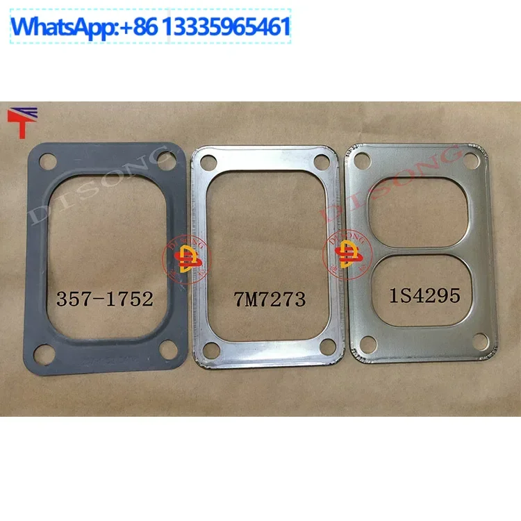 

4PCS 357-1752 3571752 7M7273 Supercharger Gasket C15 C18 Engine Parts
