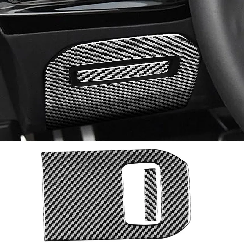 

Car Styling Driver Seat Storage Box Panel Decoration Frame Trim Carbon Fiber For BMW Z4 G28 2019-2022 Auto Interior Accessories