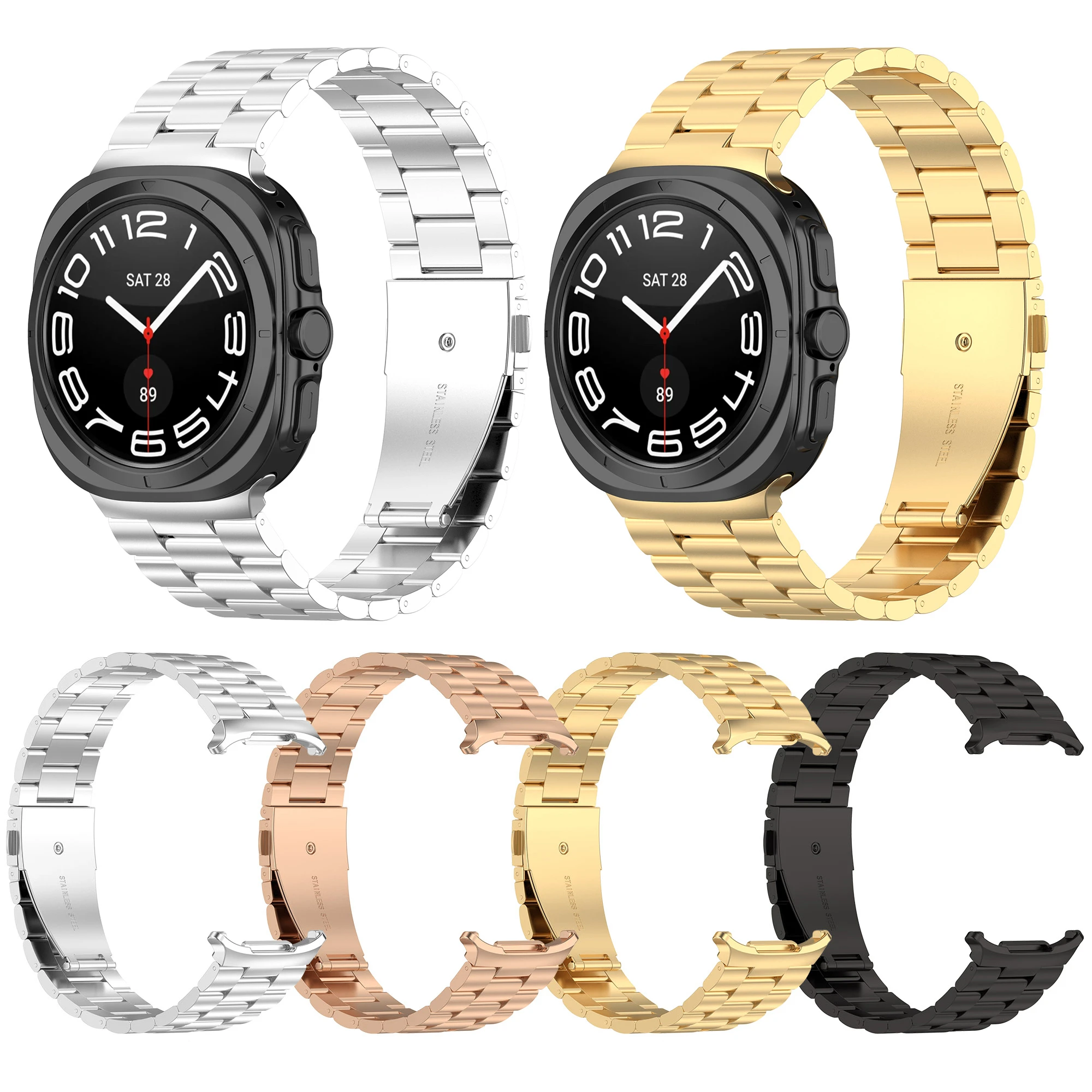 

Ремешок из нержавеющей стали для часов Samsung Galaxy Watch Ultra