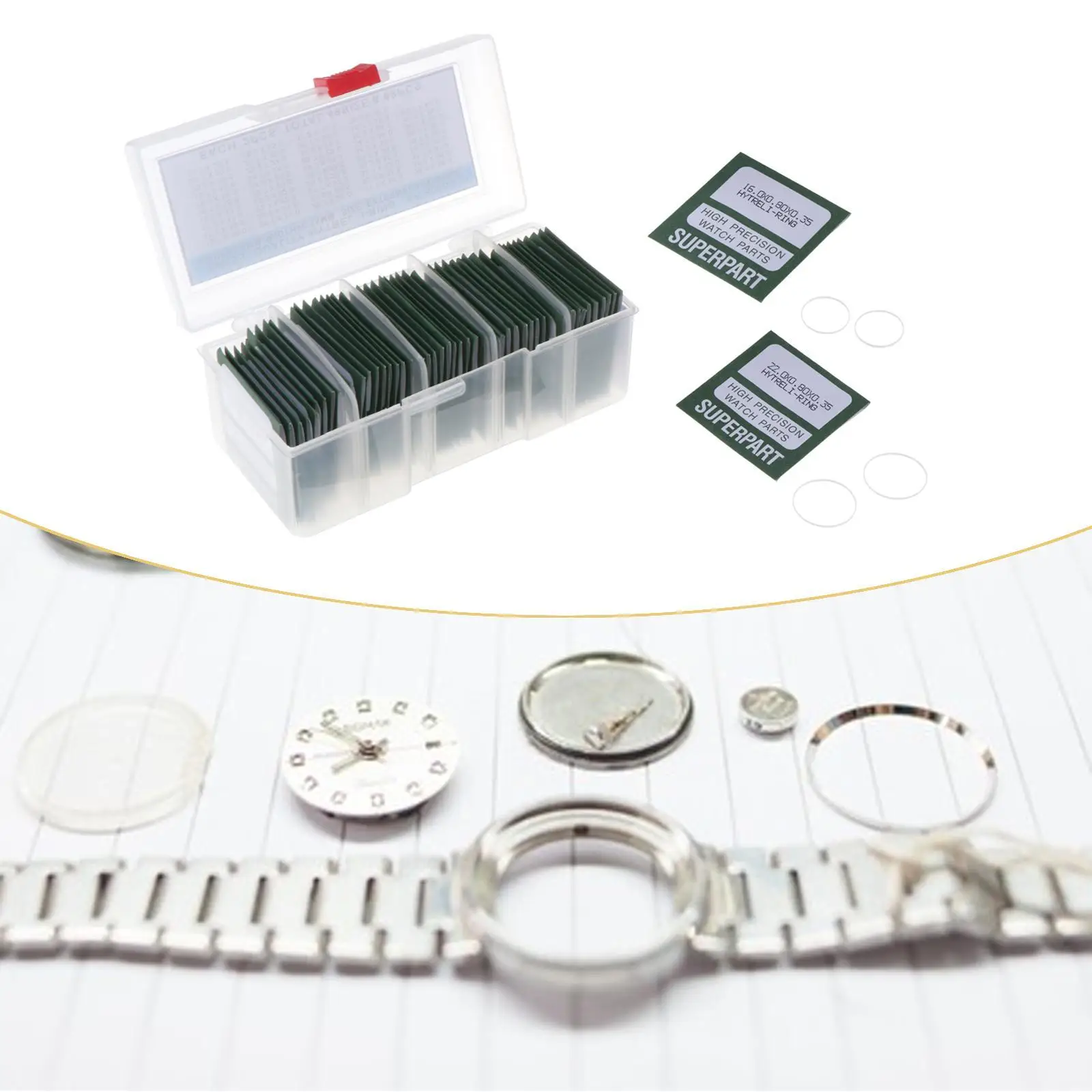 

98x передняя крышка для часов уплотнение прокладок профессиональные водостойкие