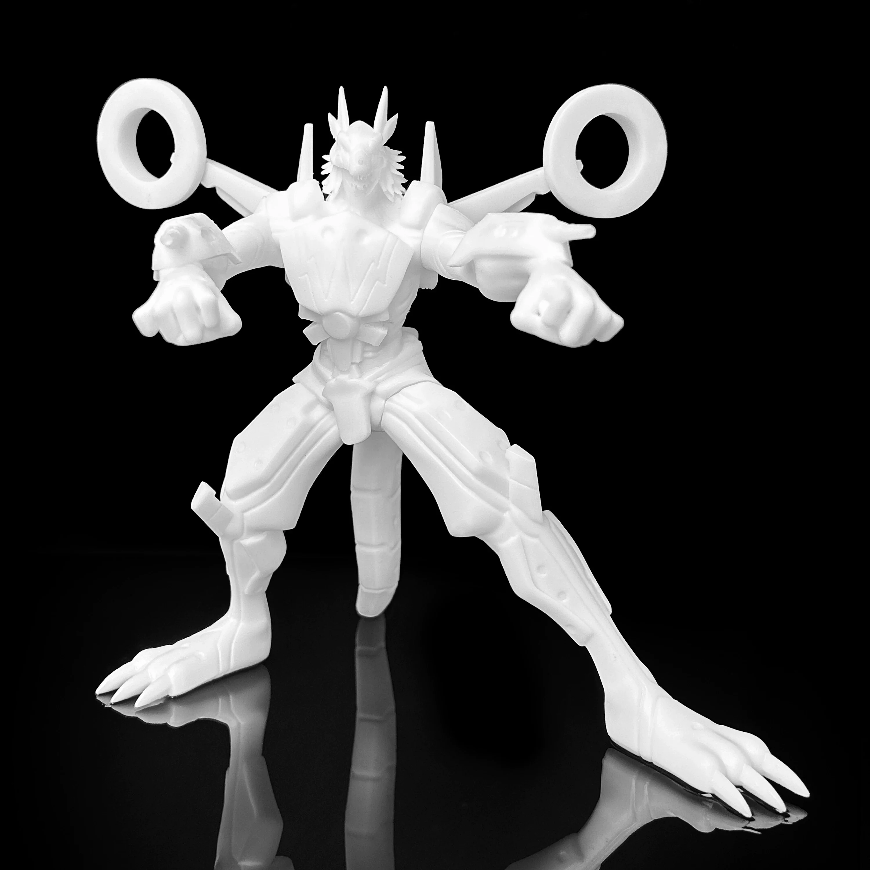 

Модель для кастомизации 15 см: Габумон - Связь дружбы, игрушка-модель Digimon Adventure, GK, 3D-печать, индивидуальный заказ