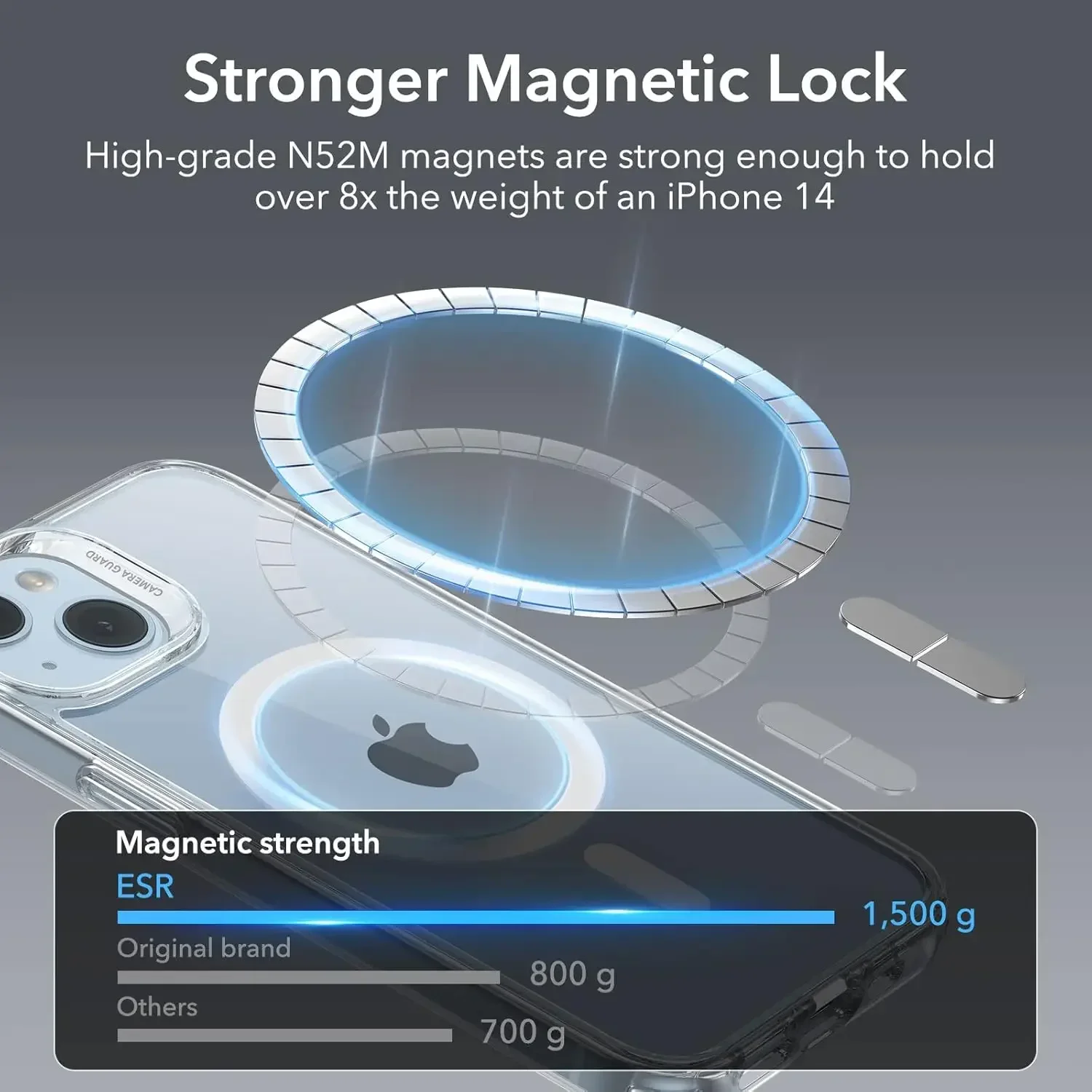 ESR for iPhone 14 Case iPhone 13 Case, Compatible with MagSafe, Shockproof Military Grade Protection