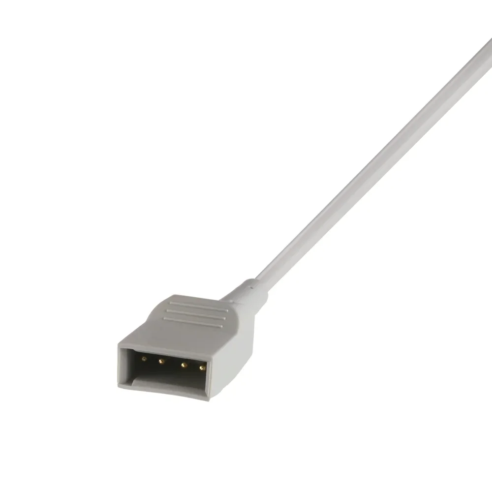 AAMI-compatibele IBP-transducerkabel 6-pins connector naar Utah-connectorkabel