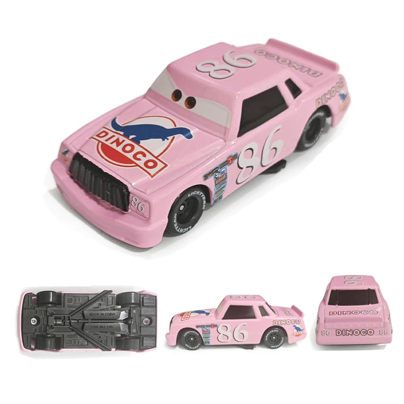 

Disney Pixar Cars 2 Anime Figure Chick Hicks No:86 No:84 Model Toy Car 1:55 Metal Die Casting Racing Car Toys Children's Gifts