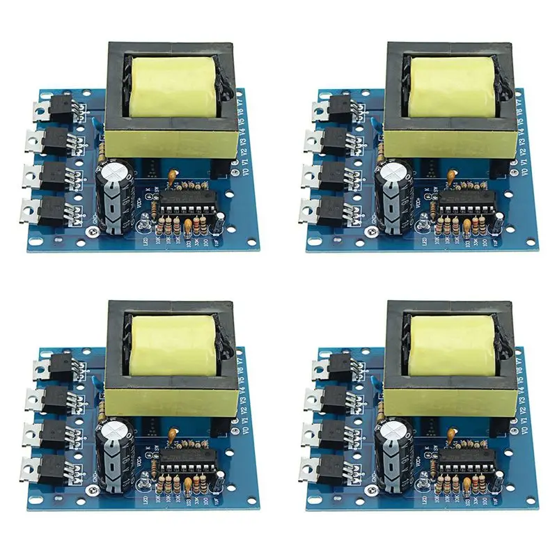 

N84R 4X DC 12V To AC 220V 380V 500W 1000W Inverter Boost Board Transformer Power Car Converter Module(500W)