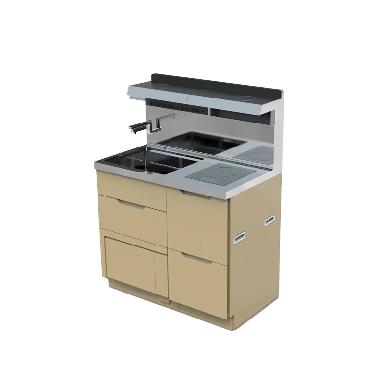 Custom Best Selling RV Kitchen Cabinet Multi Layer Drawer Storage Space Aluminum Camper Furniture Accessories Zero