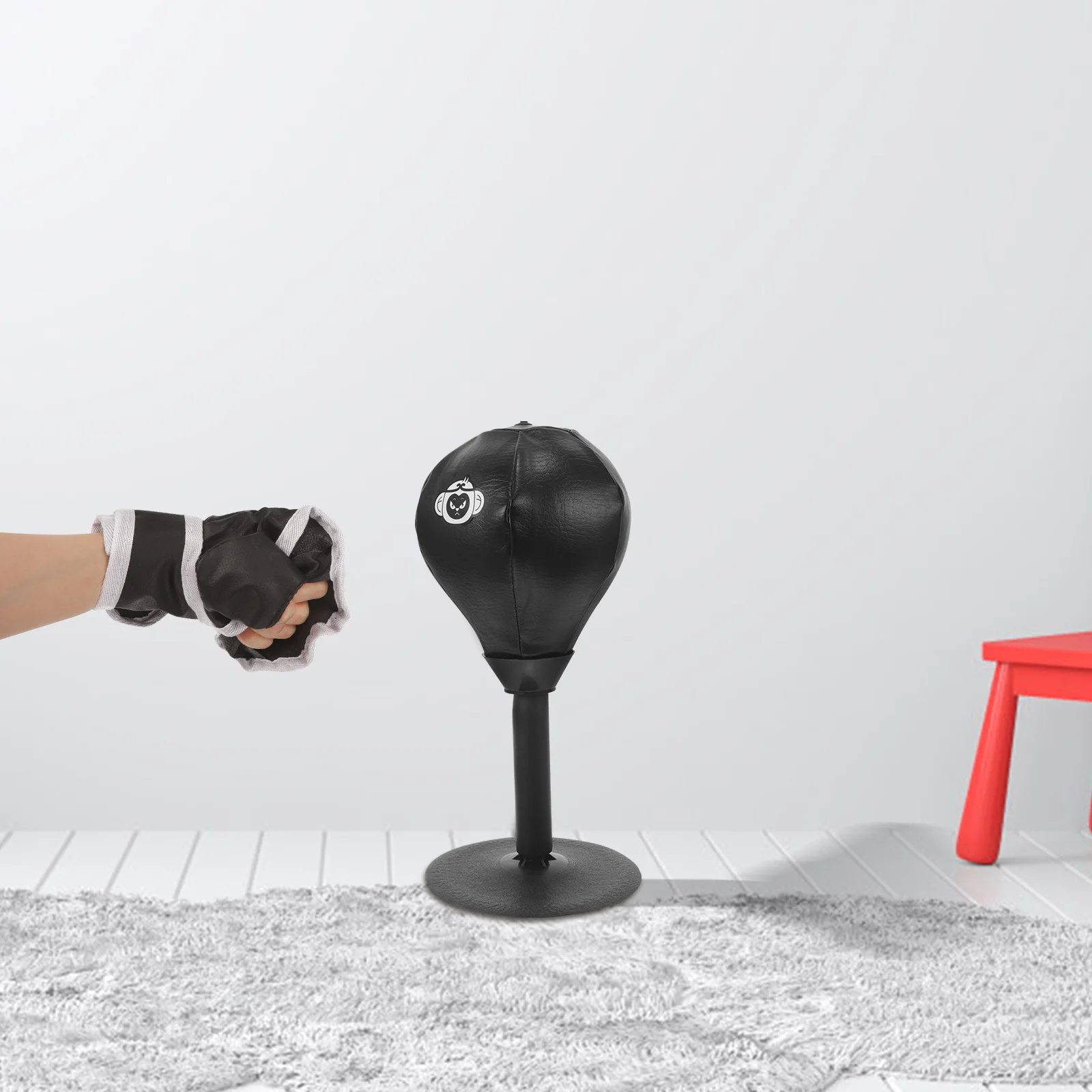 

1 Set Of Speed Ball Reaction Target Suction Cup Design For Home Office Training Decompression Punching Ball Reflex Training Tool