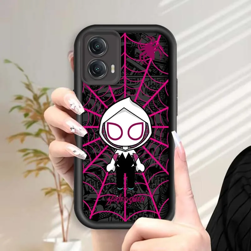 Marvel Art Spider-Man Etui na telefon Motorola G85 Edge 50 G24 G35 E14 G04 G34 G Stylus G54 G13 G32 G14 5G Eye Ladder