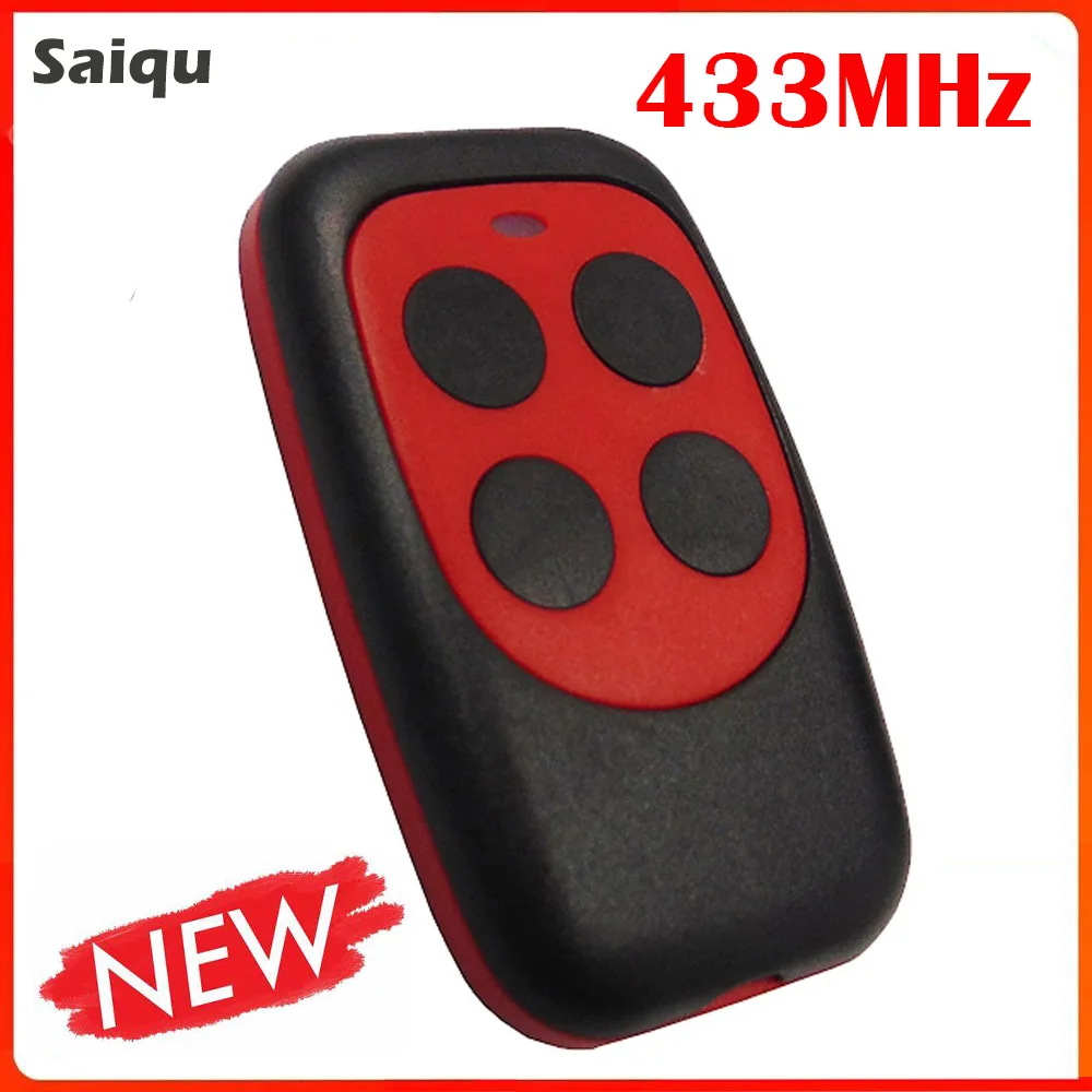 

Garage Gate Door Opener Remote Control Duplicator 4 Channel 433.92MHZ Duplicator Fixed Code Wireless Handheld Transmitter