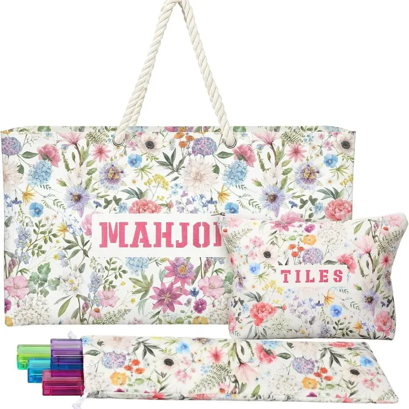 guofeng-letter-printing-mahjong-bag-large-capacity-portable-cosmetic-washing-bag-mahjong-storage-bag-customization